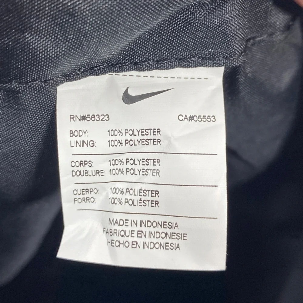 Nike Brasilia Drawstring Sackpack Black Cinch Training Gym Bag BA5079-010